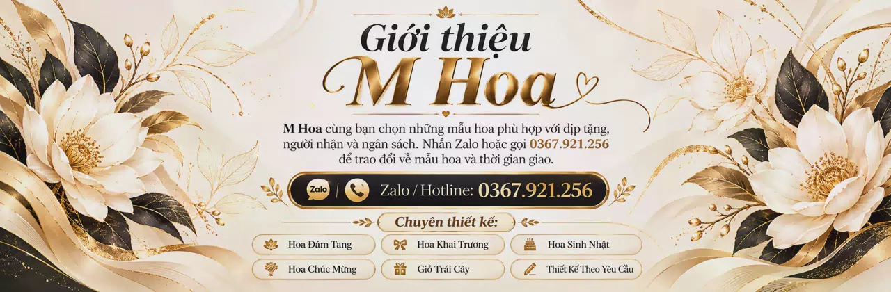 Ảnh bìa Shop hoa tươi Phường Xuân Trường Đà Lạt - Tư vấn mẫu hoa hợp ngân sách